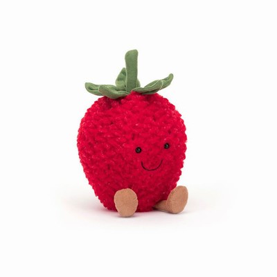 Jellycat Strawberry UK | 02679WRDZ